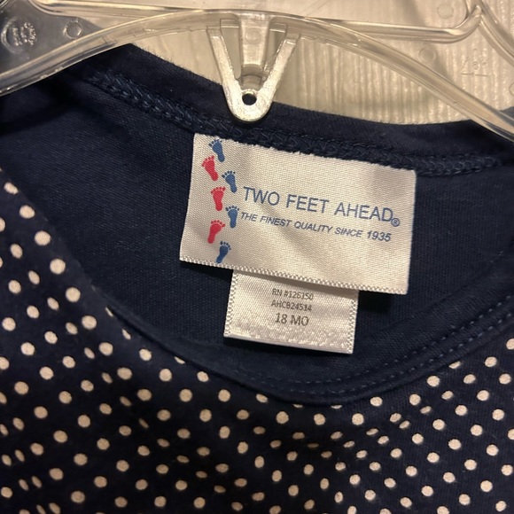 Two Feet👣Ahead NCAA🏀West Virginia Mountaineers Girls👧🏻Tutu Creeper Sz 18M - Picture 2 of 6